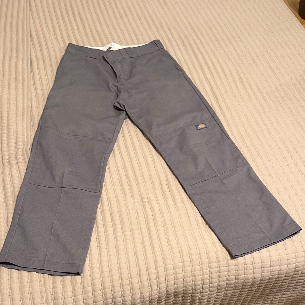 Dickies Men's Gray double knee Pants